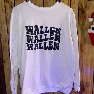 Morgan Wallen Sweatshirt Size Small
